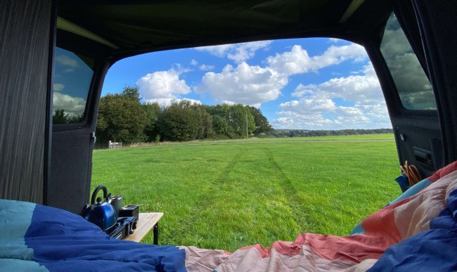 OLPRO Barn Door VW Campervan Canopy