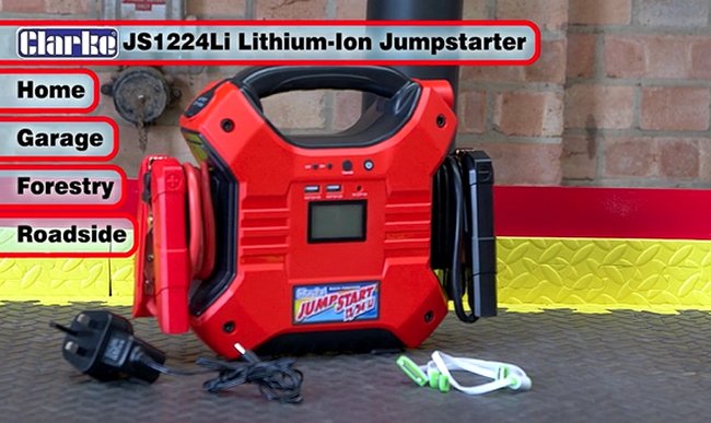 Clarke JS1224Li 1200A Jumpstart PowerBank