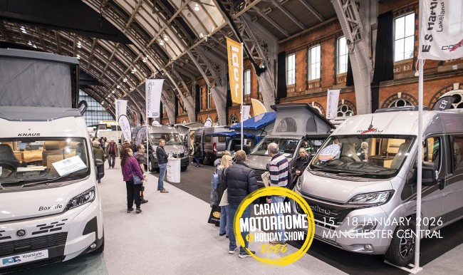 Manchester Caravan Motorhome and Holiday Show 2026