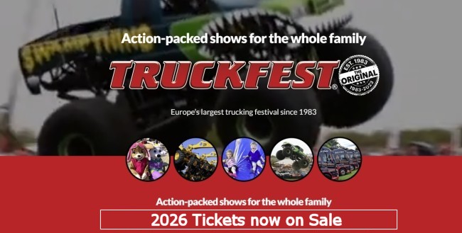 Truckfest 2026 - Nine Shows Around the UK