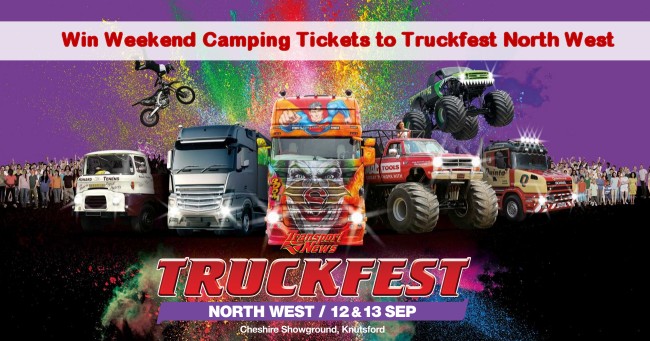 Win Camping Weekend Family Tickets to Truckfest North West