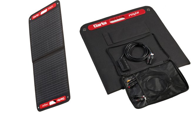Clarke PPS600 PowerStation and 100W Folding Solar Panel