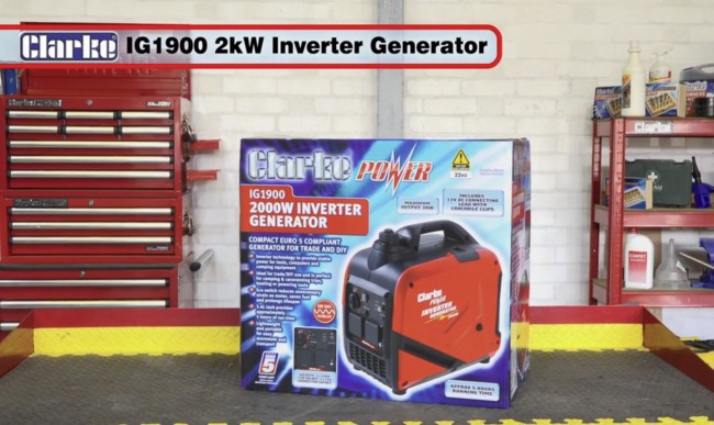 Clarke IG1900 2000W Petrol Generator
