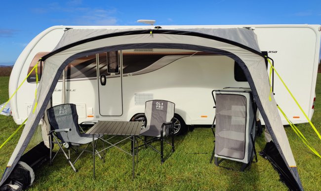 OLPRO View Lite 390 Caravan Porch Awning