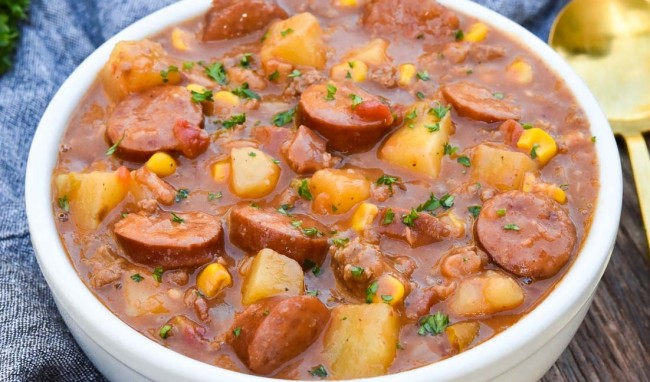 Cowboy Sausage Casserole
