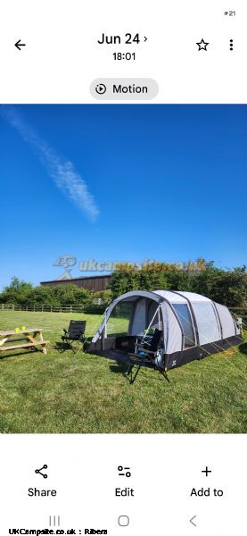 Vango Campmaster air 600 xl, 2 berth, (2022)