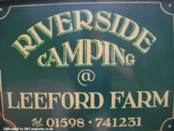 Leeford Farm Riverside Camping