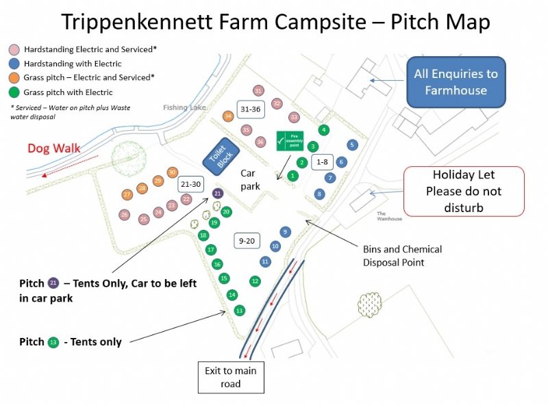 Trippenkennett Farm Amping And Caravanning Site