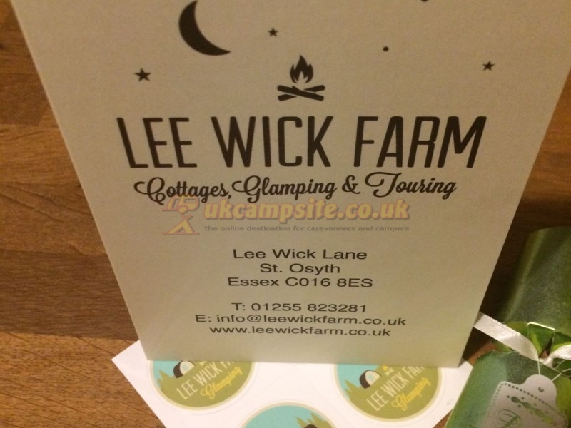 Lee Wick Farm Cottages Glamping And Touring