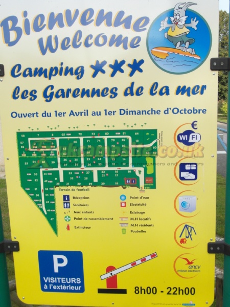 Camping Les Garennes De La Mer ***