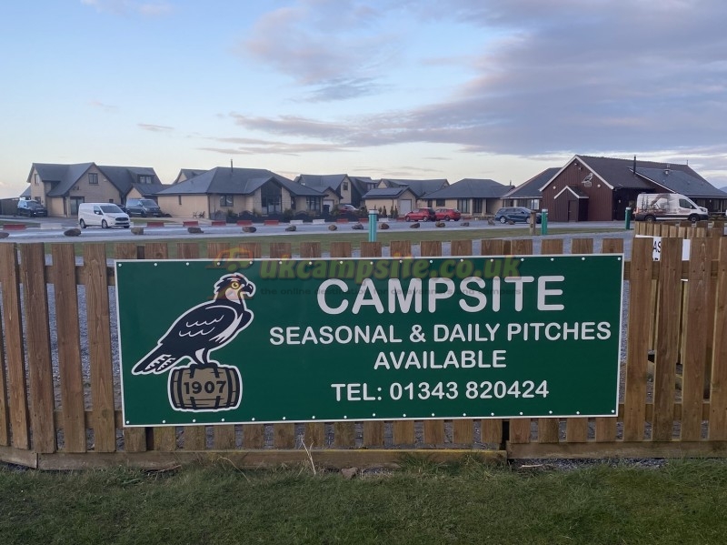 Spey Bay Golf Club Campsite
