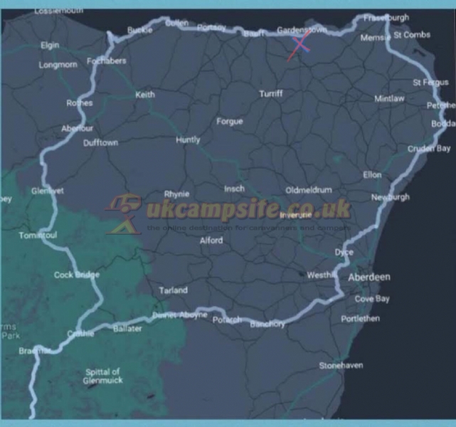 Gamrie Bay Caravan Site And Certificated Location