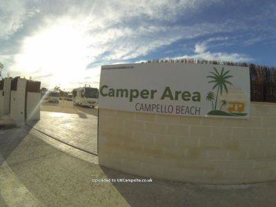Camper Area Campello Beach