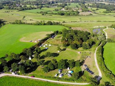 Pop Up Camping By The River