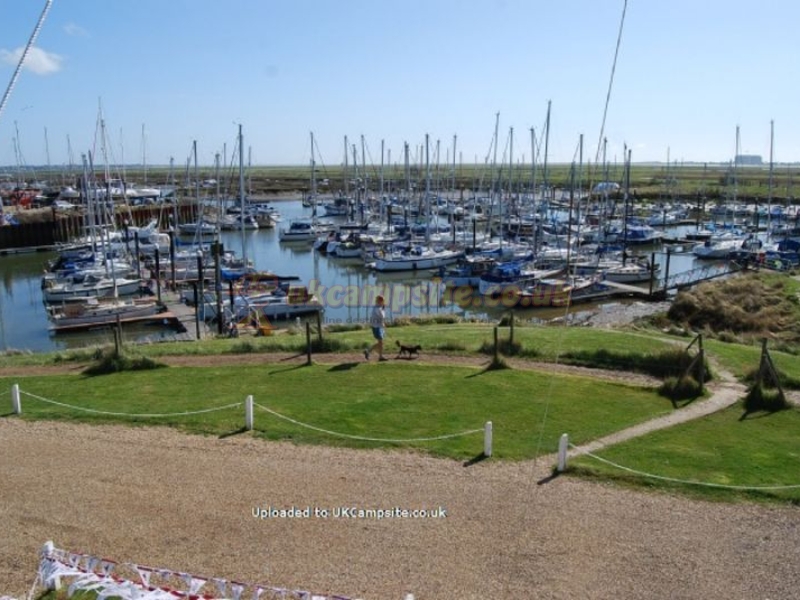 Tollesbury Marina Camping