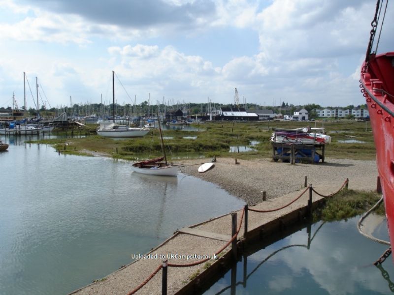 Tollesbury Marina Camping
