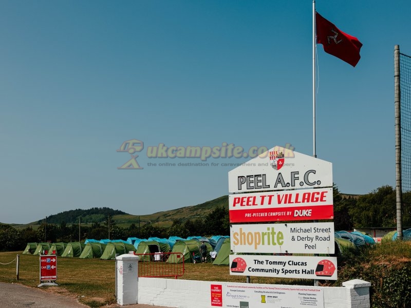 Isle Of Man Tt Peel Tent Village