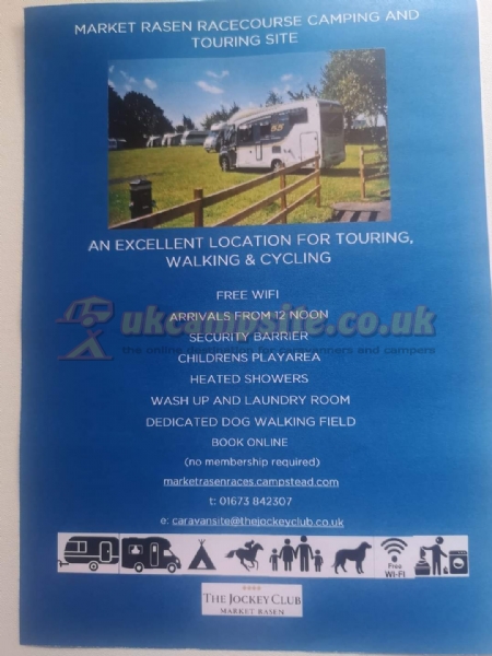 Market Rasen Racecourse Caravan Park