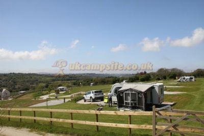 Carnon Wollas Touring Park in Truro, Cornwall