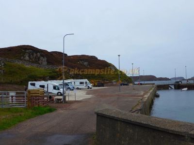 Kinlochbervie Loch Clash Motorhome Stopover