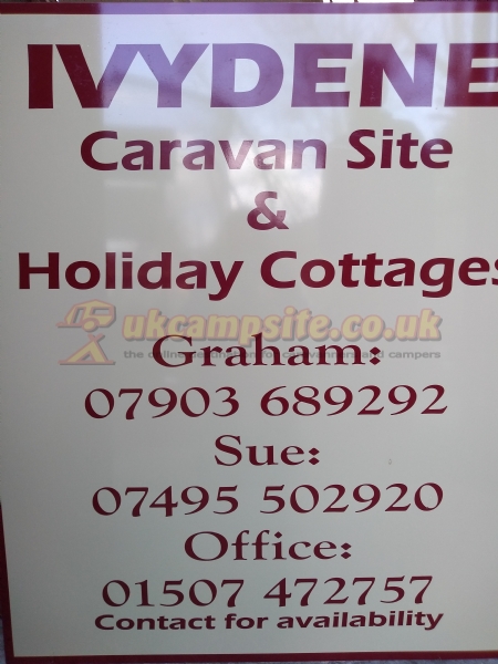 Ivydene Caravan Site