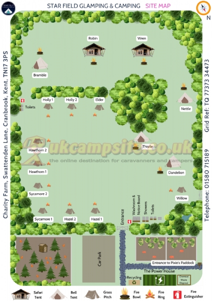 Star Field Glamping And Camping