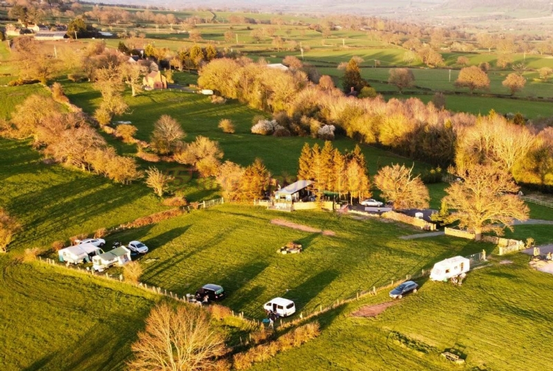 Spring Field Dark Skies Eco Camp