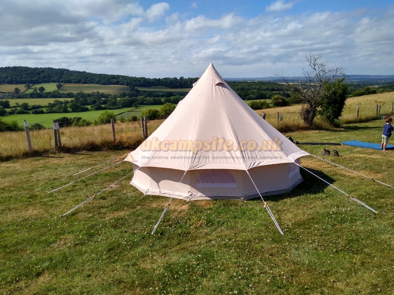 Spring Field Dark Skies Eco Camp