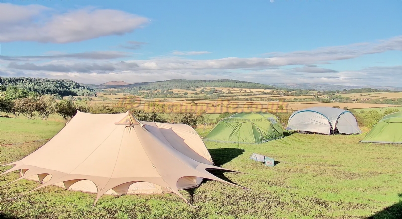 Spring Field Dark Skies Eco Camp