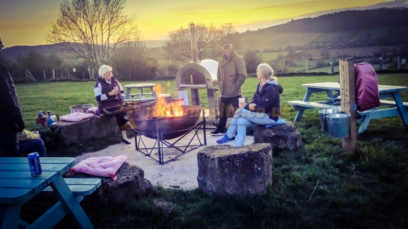 Spring Field Dark Skies Eco Camp