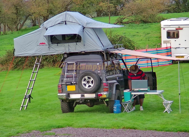 Spring Field Dark Skies Eco Camp