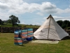 Jeans Field Popup Campsite