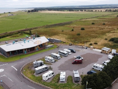 Motorhome Camping At Golspie