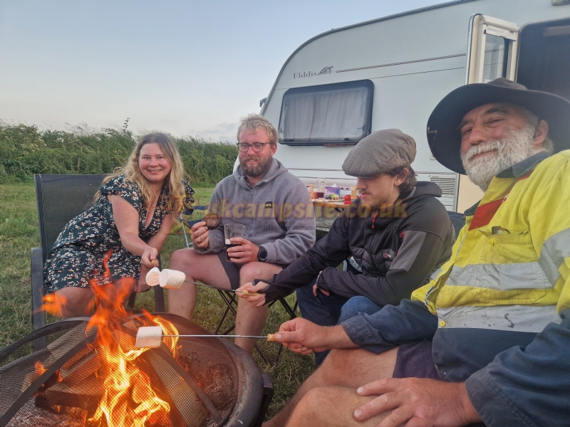 The Camping Field At Tredinnick Farm
