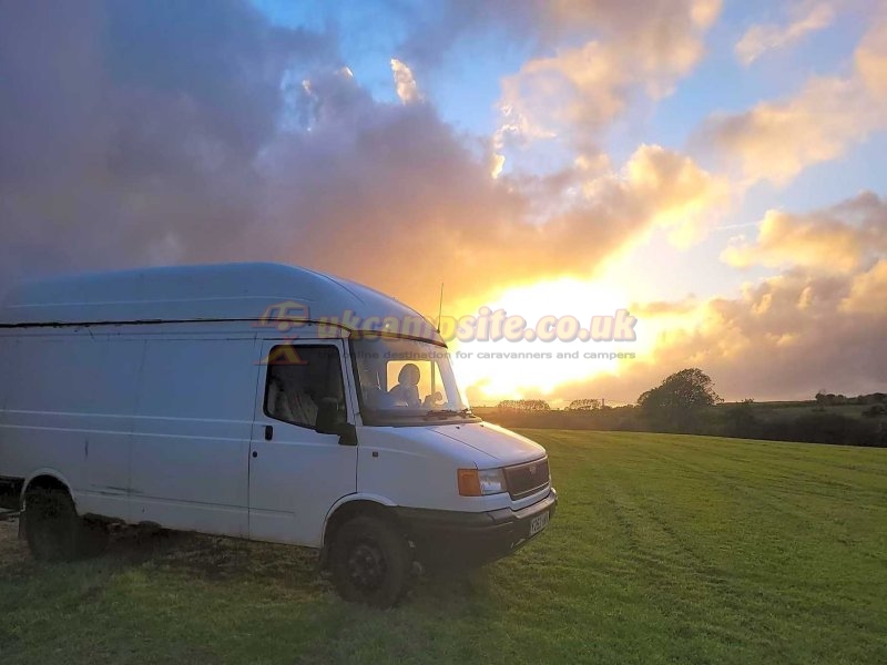The Camping Field At Tredinnick Farm
