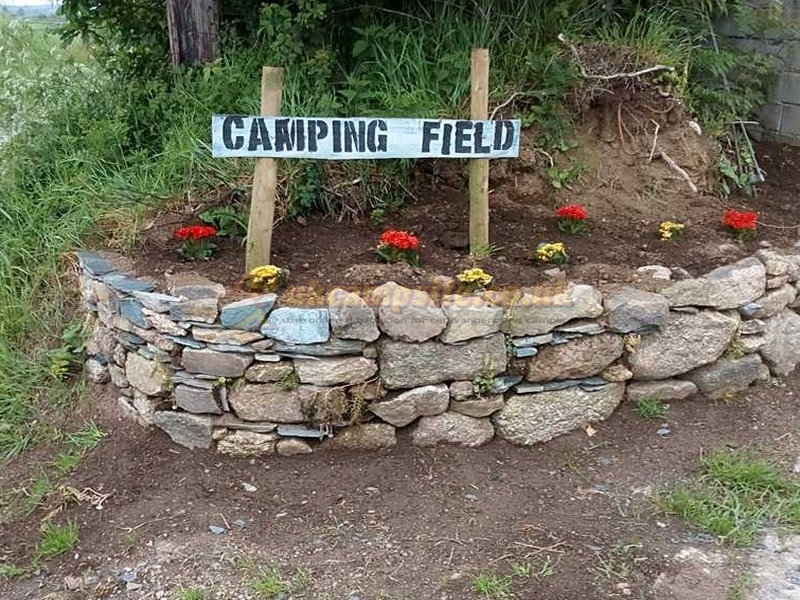 The Camping Field At Tredinnick Farm