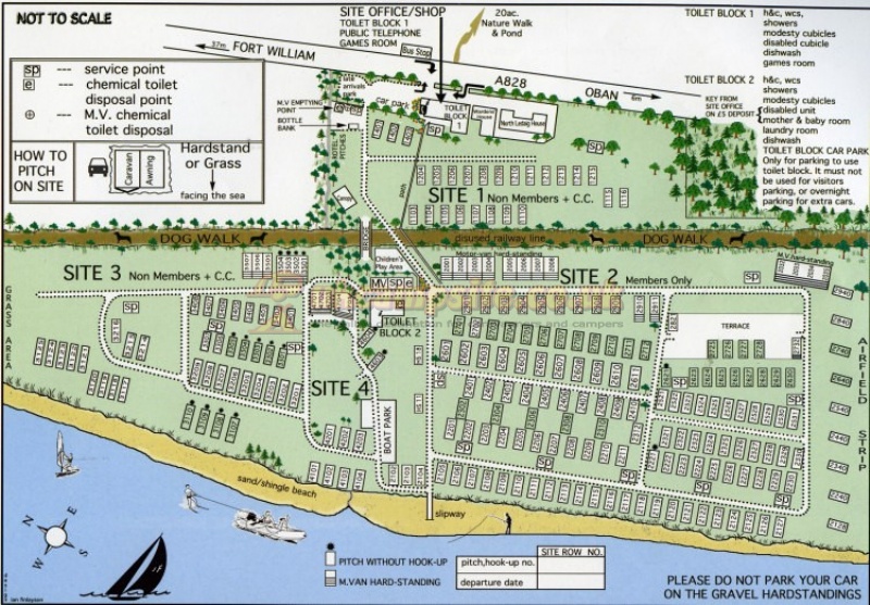 North Ledaig Caravan Site ( C A M C Affiliated)
