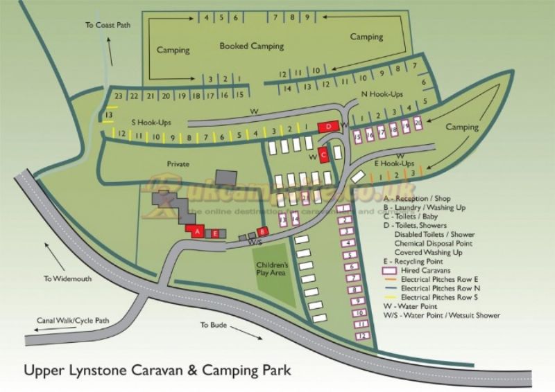 Upper Lynstone Camping And Caravan Park