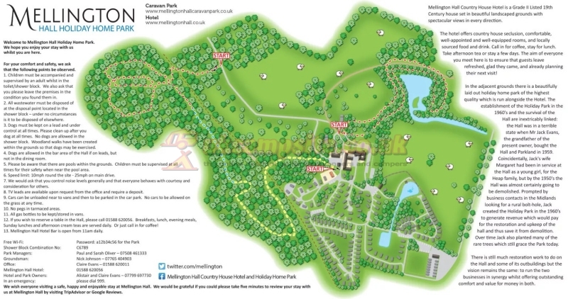 Mellington Hall Caravan Park