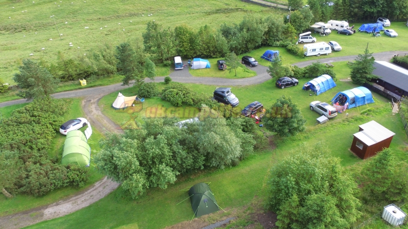 Hadrians Wall Campsite