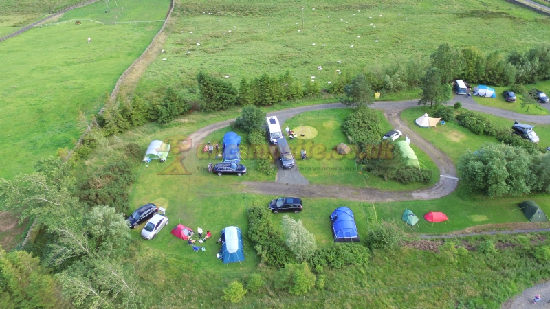 Hadrians Wall Campsite