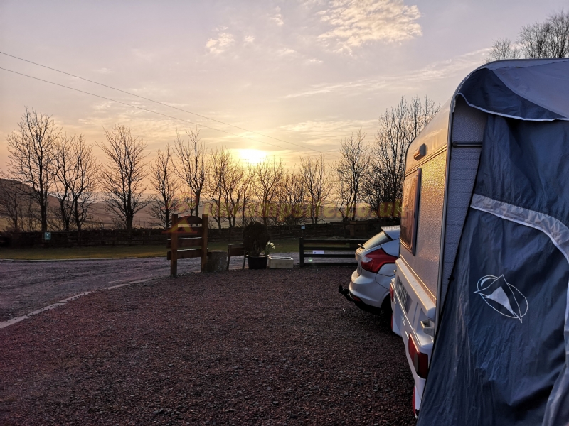 Hadrians Wall Campsite