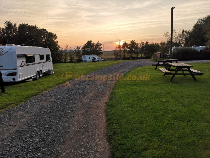 Hadrians Wall Campsite