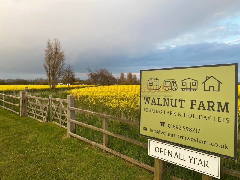 Walnut Farm Touring Park And Holiday Lets