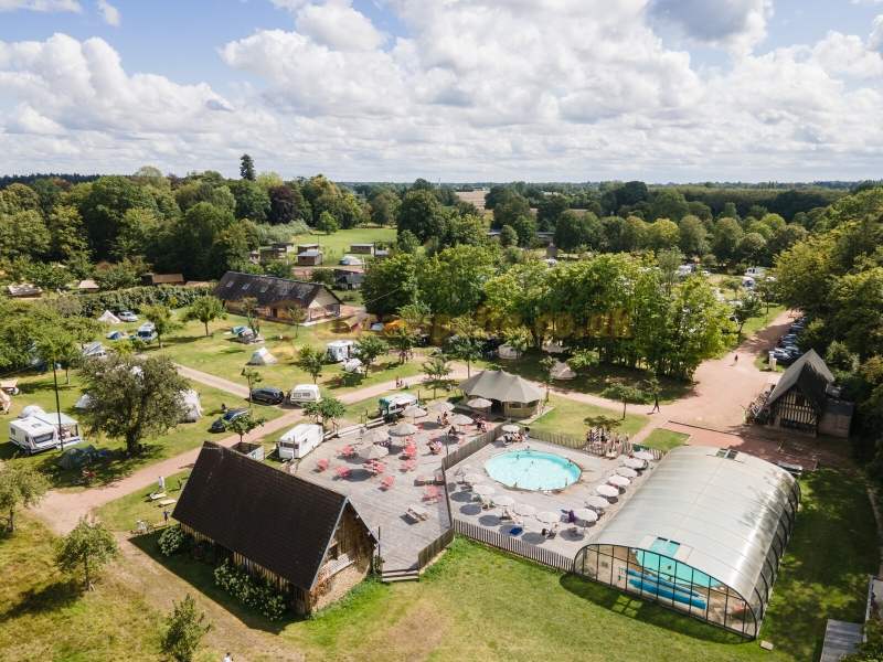 Camping Huttopia Calvados Normandie