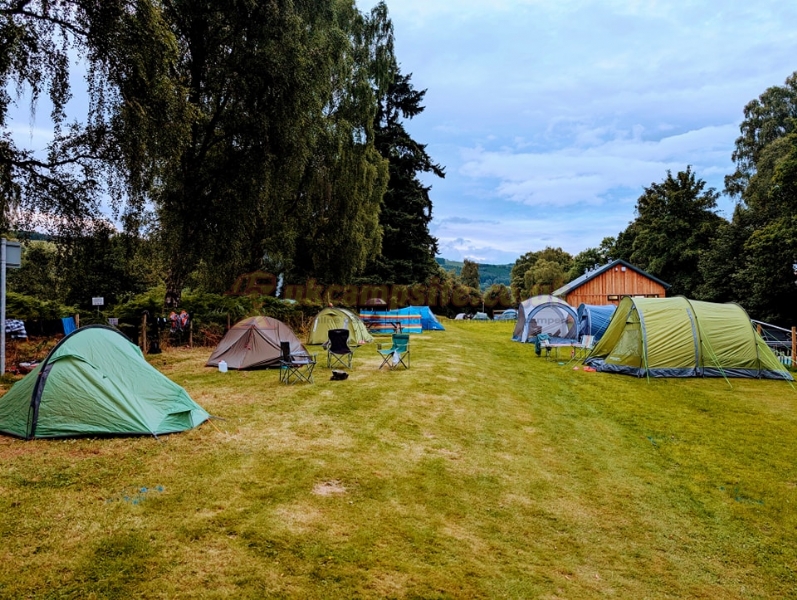 Scottish Canoe Association Grandtully Campsite