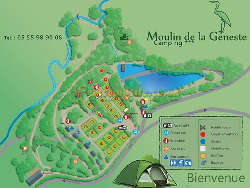 Camping Moulin De La Geneste